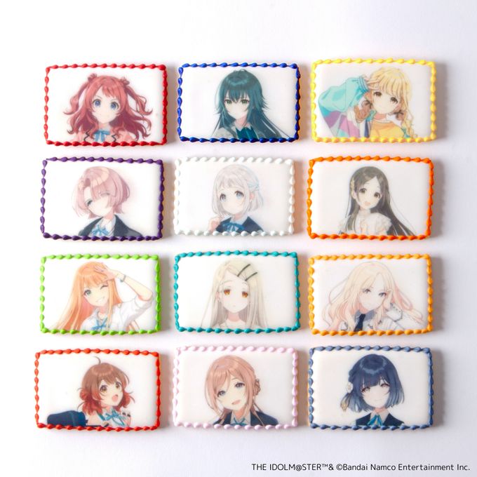 【学園アイドルマスター】花海祐芽 アイシングクッキー アクリルキーホルダー付き 5