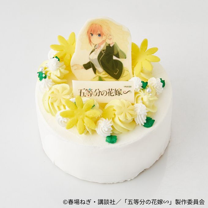 「五等分の花嫁∽」中野一花 オリジナルケーキ 1