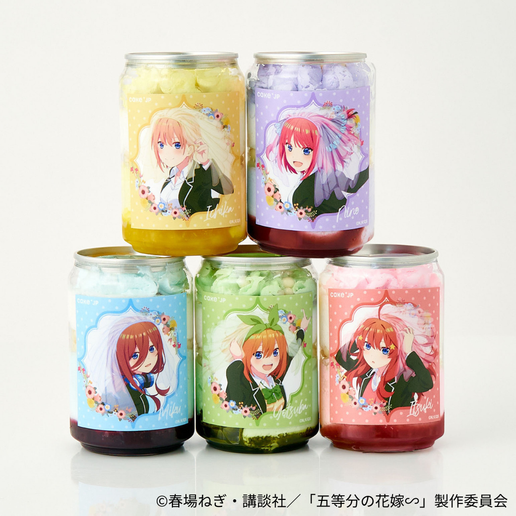 五等分の花嫁∽」中野三玖 ケーキ缶（Rstyle） | Cake.jp