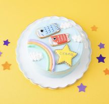 ☆こどもの日ケーキ☆こいのぼりデザイン♪ 5号 
