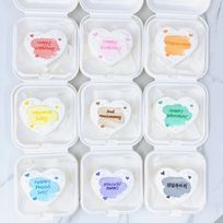 【ランチボックス】ペイントハートケーキ♪