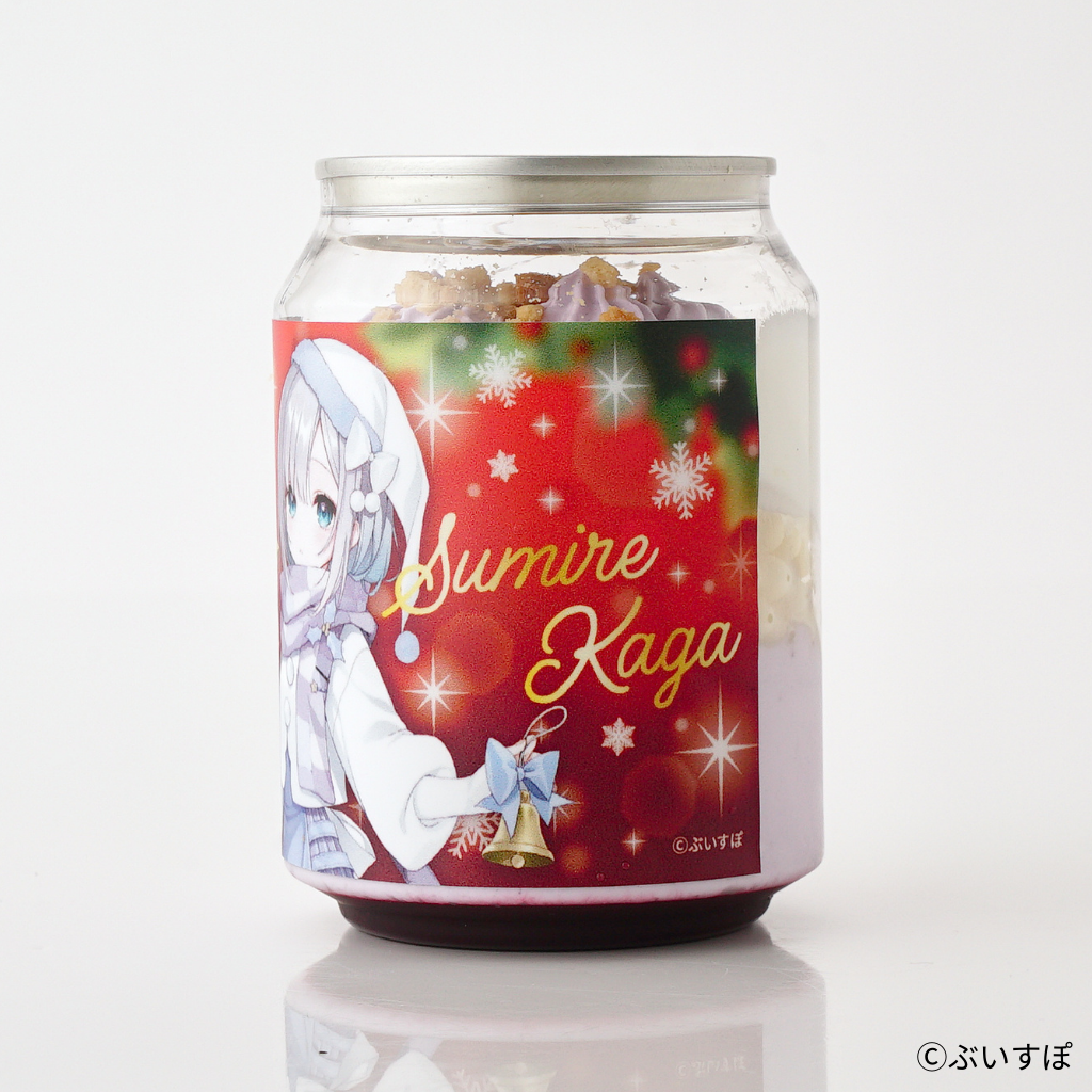 【ぶいすぽっ！】花芽すみれ クリスマスケーキ缶（特典カード付） 3