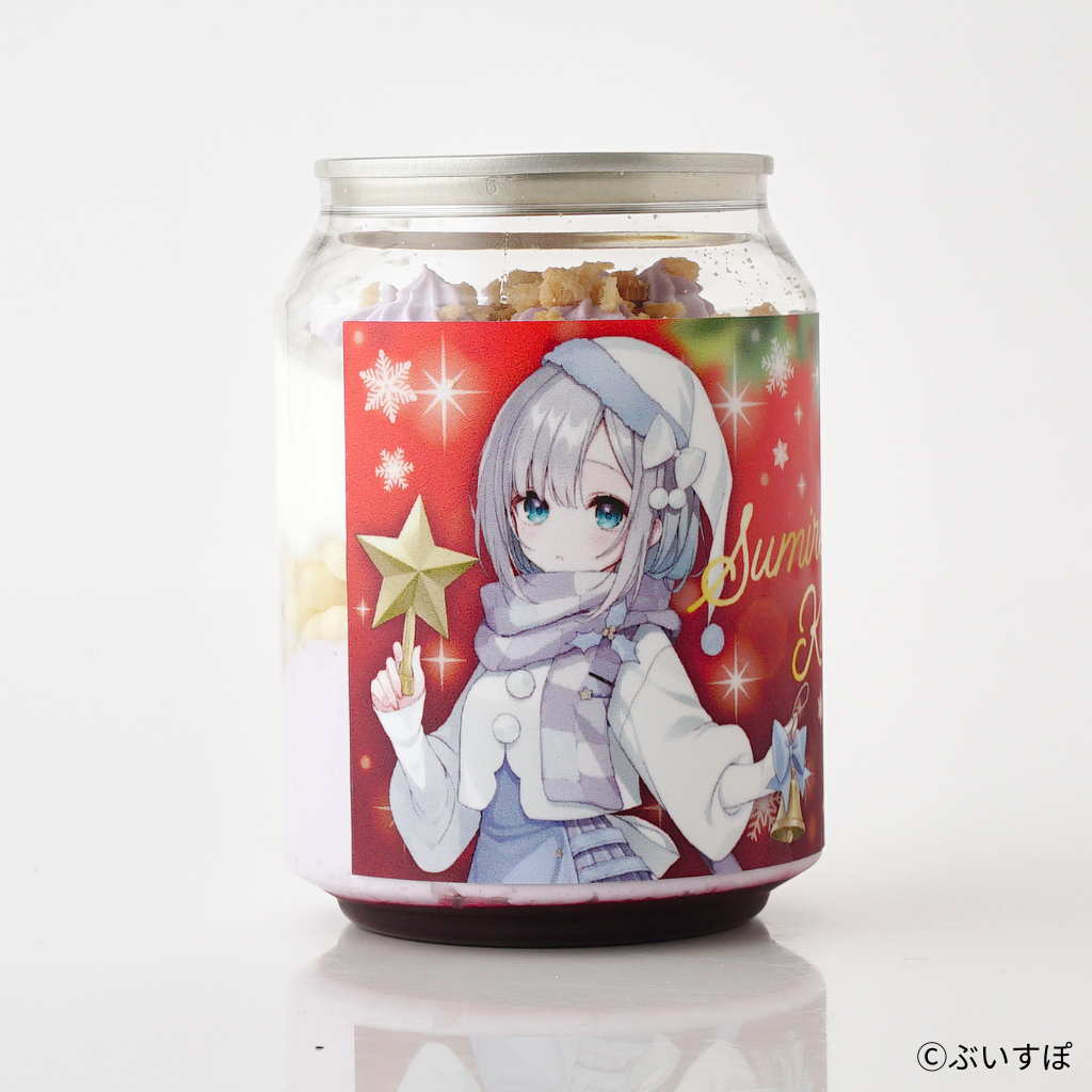 【ぶいすぽっ！】花芽すみれ クリスマスケーキ缶（特典カード付） 2