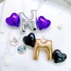 〈バルーン〉ハート付き❤︎ アルファベットバルーン＆プリントクッキーセット˚✧₊⁎ 4