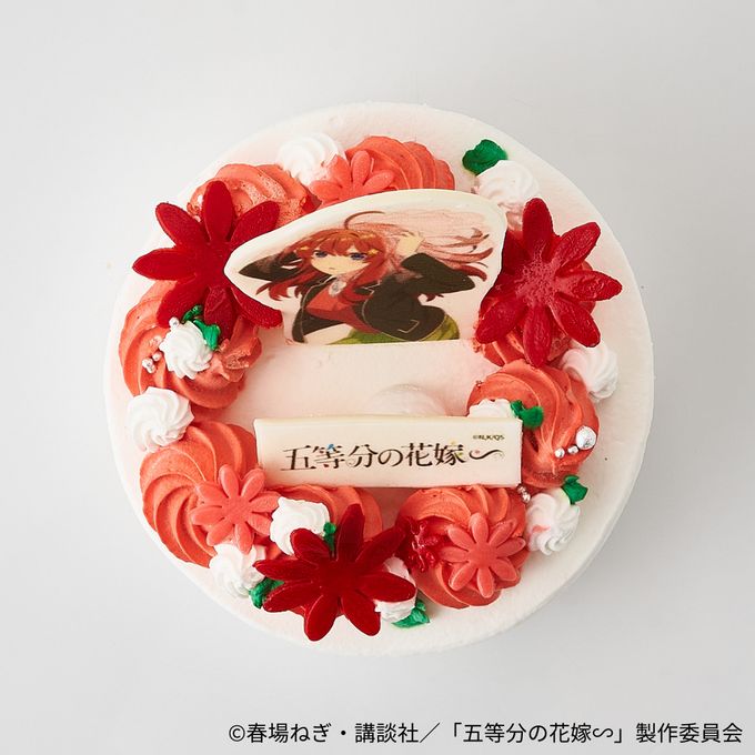 「五等分の花嫁∽」中野五月 オリジナルケーキ 3