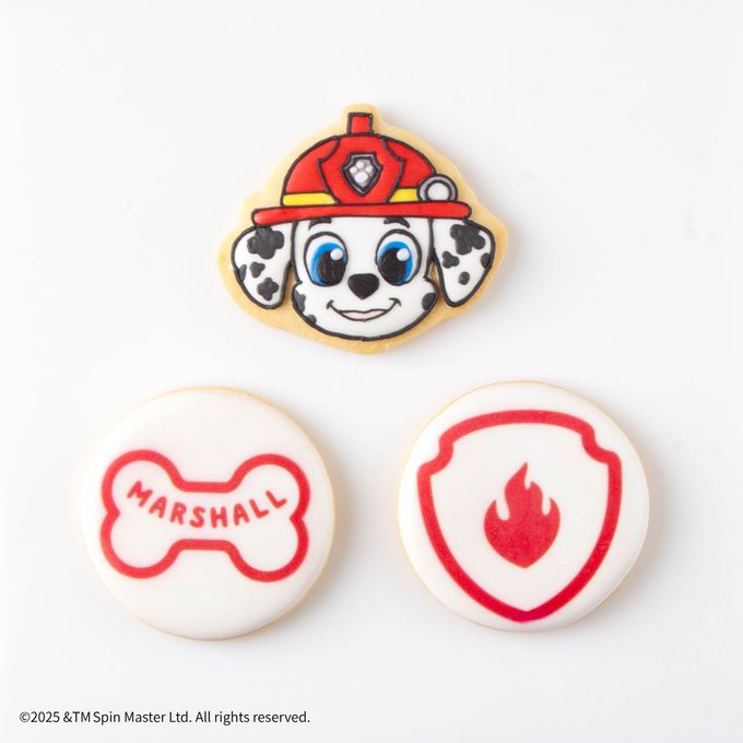 【パウ・パトロール】マーシャル アイシングクッキー 3