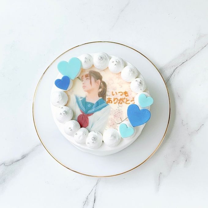 ◯写真ケーキ 5号《選べる9色｜プリントケーキ｜バースデーケーキ｜記念日などのお祝いに♪》 8