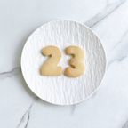 □プレーン数字クッキー 2枚《お好きにデザイン♪》 4