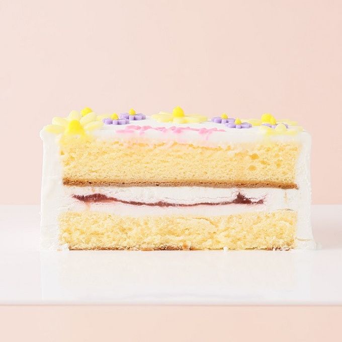 ☆Custom Cake Maker☆カスタマイズケーキ｜四角形｜フラワー 4号 4