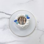 ◻︎バーンアウェイケーキ スタンダード［丸型］ 3号《選べる9色｜センイルケーキ｜お好きなメッセージ｜燃える演出♪》 9