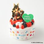 「ホロライブ」大神ミオ オリジナルケーキ 1