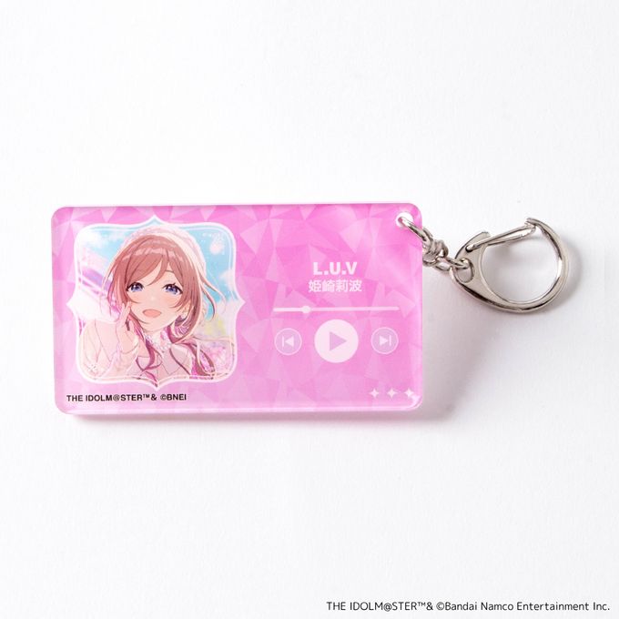 【学園アイドルマスター】姫崎莉波 アイシングクッキー アクリルキーホルダー付き 3