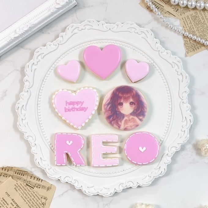 ◻︎パーティーアイシングクッキーセット No.2 ＼これひとつで誕生日・記念日から推し活まで♪／《全9色｜お好きなアルファベットや数字｜プリントクッキー｜オリジナルメッセージ可》アルファベットまたは数字：1枚 1