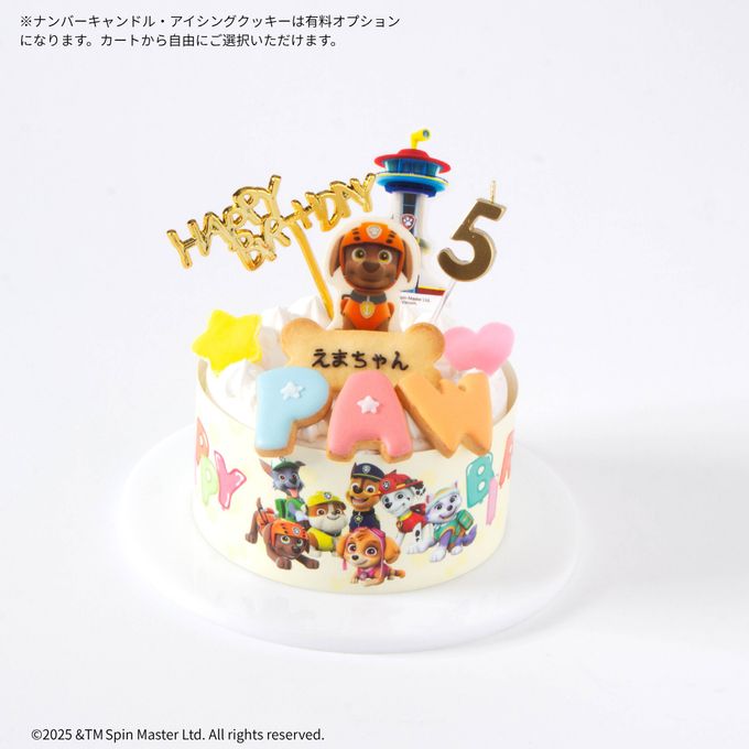【パウ・パトロール】ズーマ オリジナルケーキ 3