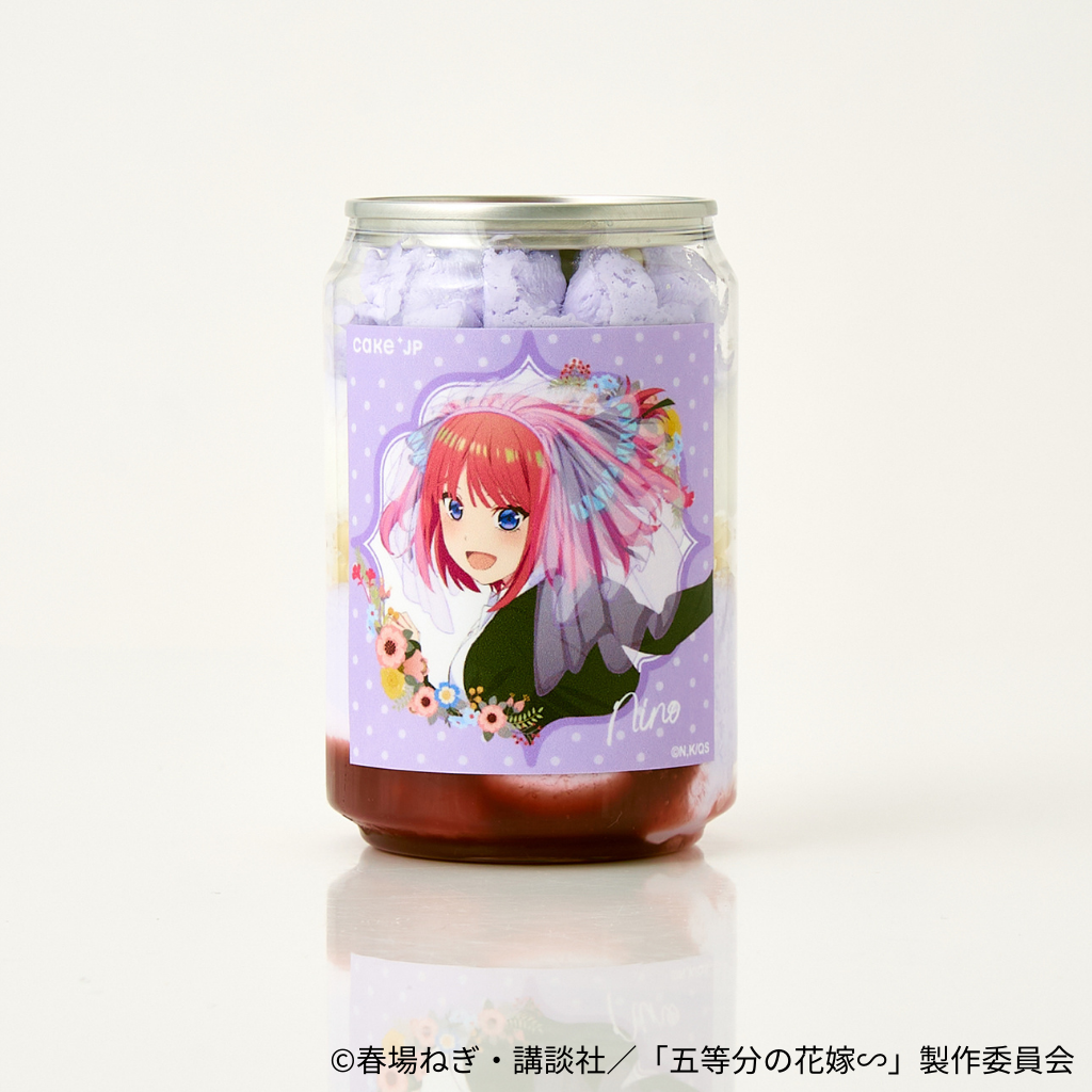 「五等分の花嫁∽」中野二乃 ケーキ缶（Rstyle） | Cake.jp