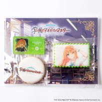 【学園アイドルマスター】紫雲清夏 アイシングクッキー アクリルキーホルダー付き