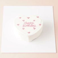 ☆Custom Cake Maker☆カスタマイズケーキ｜ハート形｜プチハート 4号