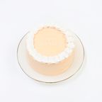 フリルセンイルケーキ♪《選べる8色｜フリル｜センイルケーキ｜お好きな色とメッセージ✧》4号 4