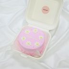 【ランチボックス】白いお花のランチボックスケーキ♪ 3