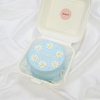 【ランチボックス】白いお花のランチボックスケーキ♪ 7