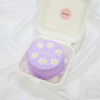 【ランチボックス】白いお花のランチボックスケーキ♪ 8