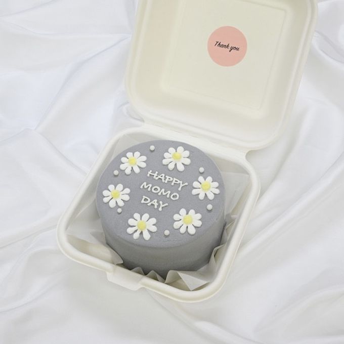 【ランチボックス】白いお花のランチボックスケーキ♪ 9
