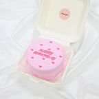 【ランチボックス】パール♡プチハートデザインケーキ♪ 3