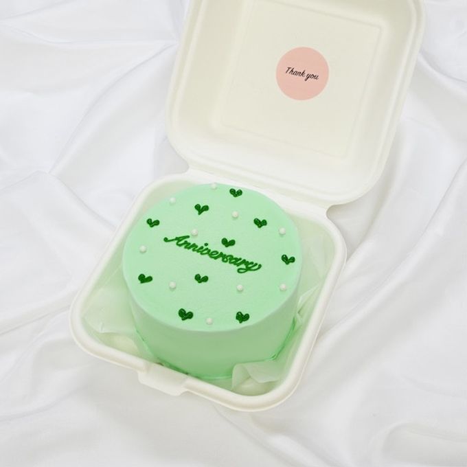 【ランチボックス】パール♡プチハートデザインケーキ♪ 6