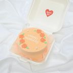 【ランチボックス】薔薇のデザインケーキ♪  4