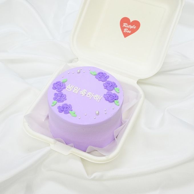 【ランチボックス】薔薇のデザインケーキ♪  8