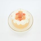 キラキラ薔薇ケーキ✧ 4号《選べる9色｜バラ｜センイルケーキ｜バースデーケーキ｜誕生日や記念日のお祝いに♪》  4