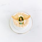 天使の羽プリントケーキ✧ 6号《選べる9色｜写真ケーキ｜センイルケーキ｜お好きな写真でお作りします♪》 4