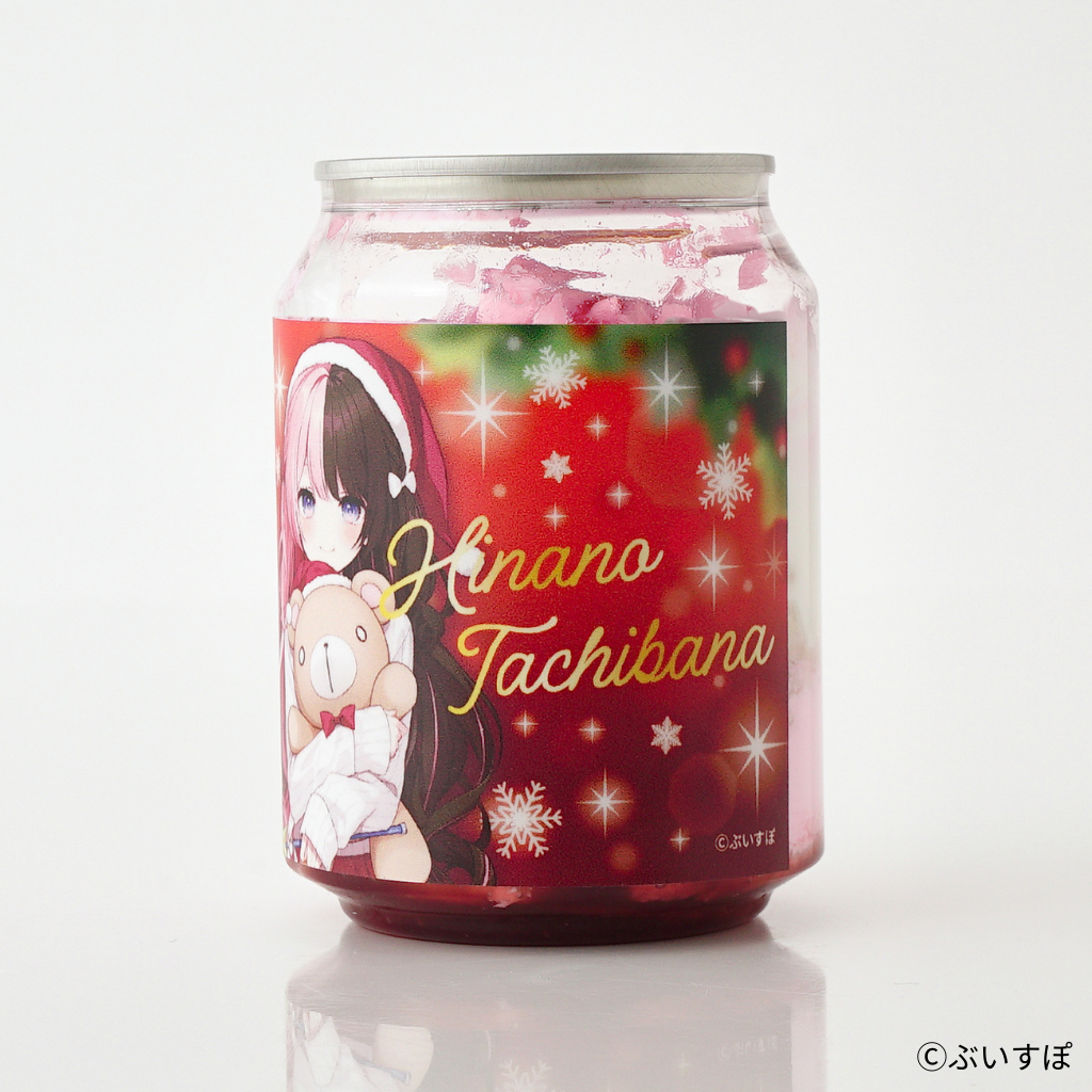【ぶいすぽっ！】橘ひなの クリスマスケーキ缶（特典カード付） 3