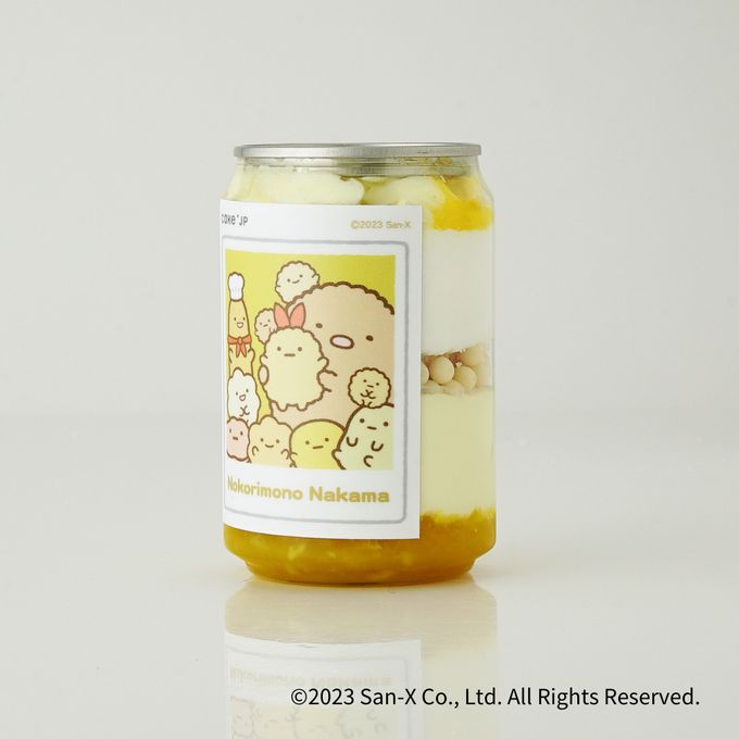 「すみっコぐらし」のこりものなかまケーキ缶（レモン味） 2