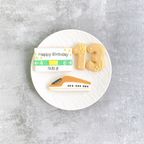 ◻︎新幹線お祝いアイシングクッキーSET【選べる9色｜アイシングクッキー｜お好きな数字とメッセージで♪】 3