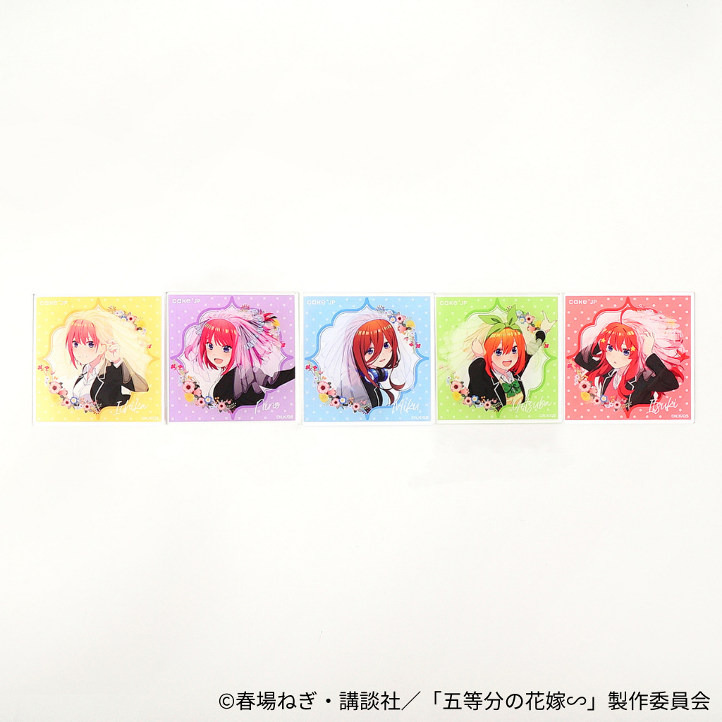 【新品★非売品】『鬼の花嫁3巻』発売記念★グラッテ アクリルコースター♥全７種 鬼の花嫁3巻』発売記念☆グラッテ アクリルコースター♥全7種