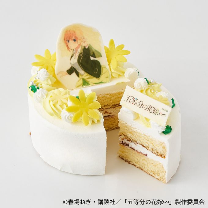 「五等分の花嫁∽」中野一花 オリジナルケーキ 4