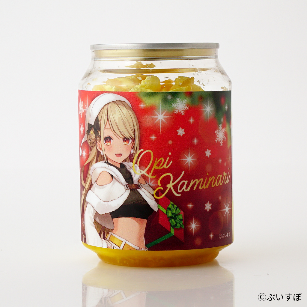 【ぶいすぽっ！】神成きゅぴ クリスマスケーキ缶（特典カード付） 1