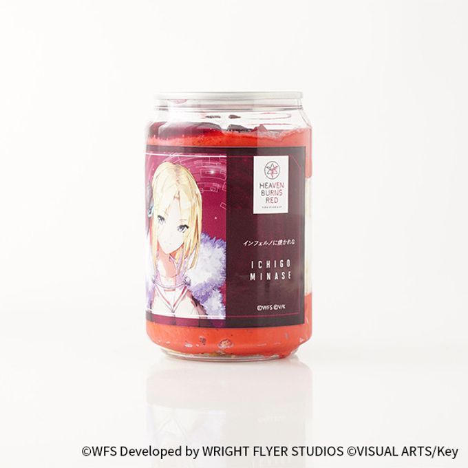 「水瀬いちご」ヘブンバーンズレッドケーキ缶（ブルーベリー味） 3