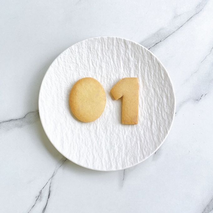 □プレーン数字クッキー 7枚《お好きにデザイン♪》 3