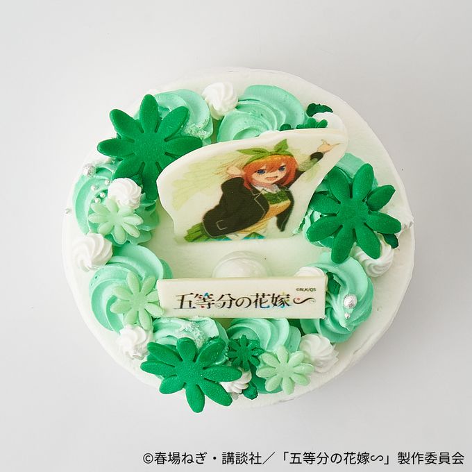 「五等分の花嫁∽」中野四葉 オリジナルケーキ 3