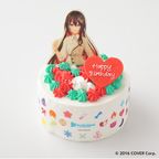「ホロライブ」AZKi オリジナルケーキ 1