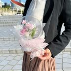 〈バルーン〉母の日バルーンブーケ❤︎ お花の色は全5色から選べます♪  3