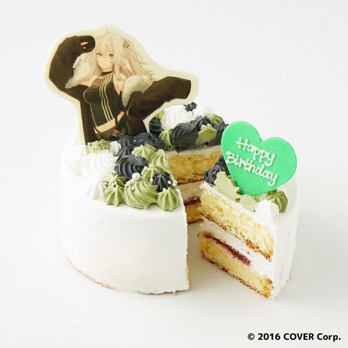 「ホロライブ」獅白ぼたん オリジナルケーキ 4
