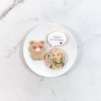 ◻︎サングラスくまちゃんプリントクッキーSET【選べる9色｜アイシングクッキー｜ケーキにのせるだけでオリジナルケーキの完成♪】 2