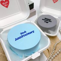 【ランチボックス】お好きなメッセージとカラーでお作りするランチボックスケーキ♪