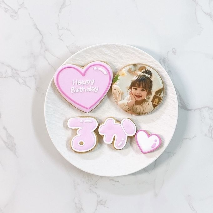 ◻︎\\ 新作セール!! // お名前＆プリントクッキーSET《 2枚｜アイシングクッキー｜お好きな写真で 》 5