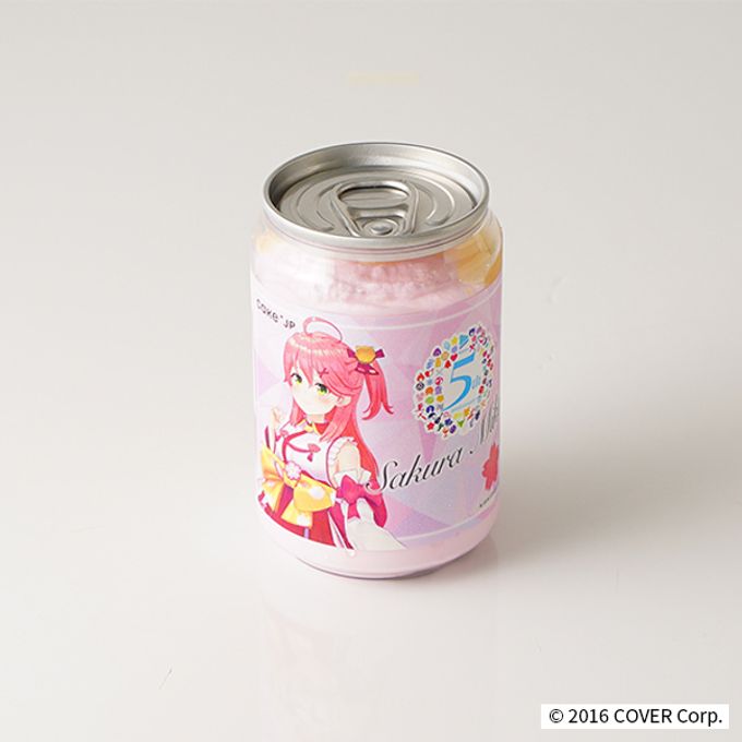 「ホロライブプロダクション」さくらみこ ケーキ缶 1本 (モモ味) 4