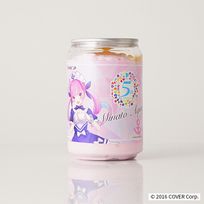 「ホロライブプロダクション」湊あくあ ケーキ缶 1本 (モモ味)