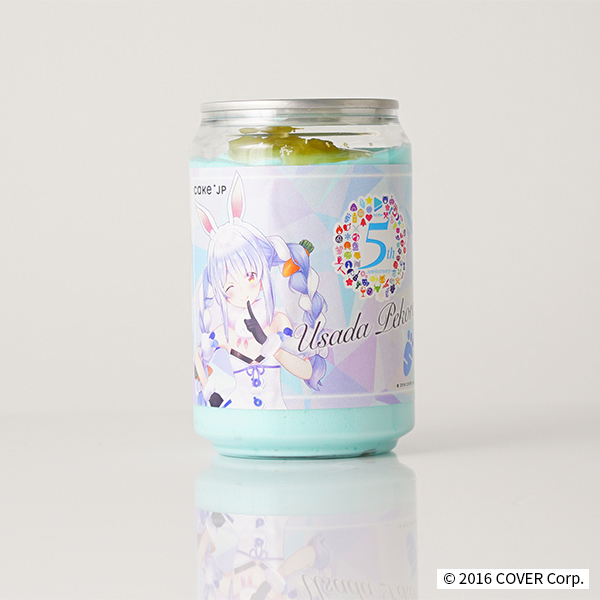 ホロライブプロダクション」兎田ぺこら ケーキ缶 1本 (リンゴ味